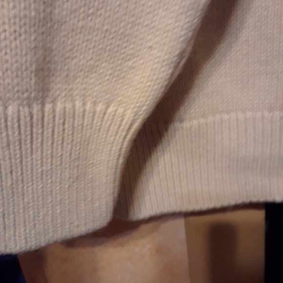 ZARA OATMEAL SWEATER size large.  New - Picture 5 of 5